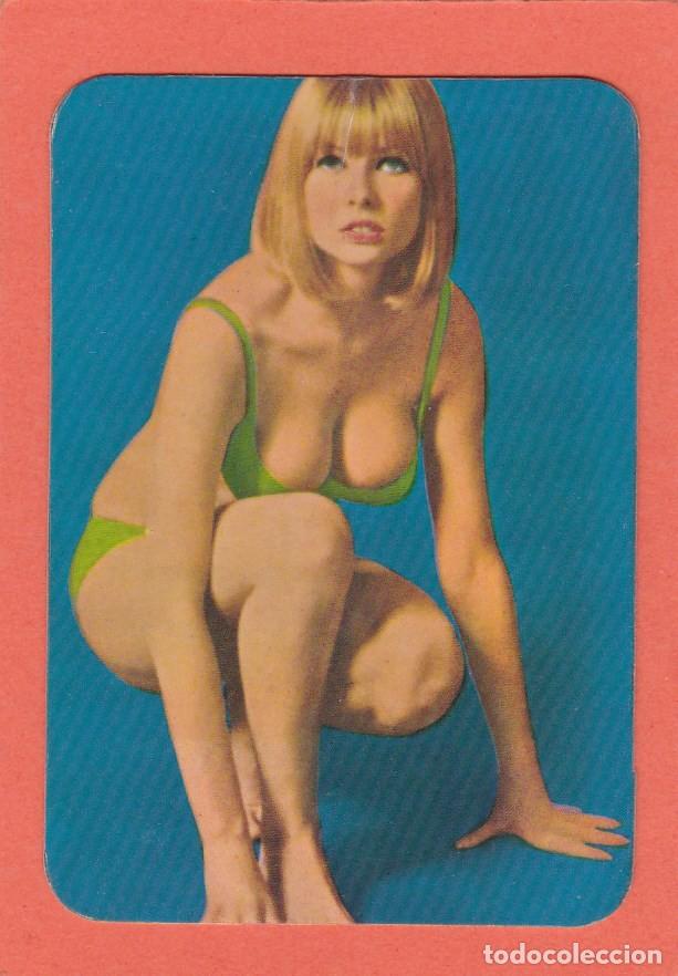 Coleccionismo calendarios: CALENDARIO EROTICO 1974 - CHICA CON BIKINI VERDE - DESNUDO FEMENINO