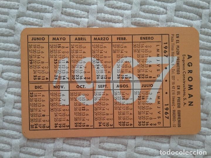 Coleccionismo calendarios: Agrom&aacute;n 1967- 1968 - Foto 1