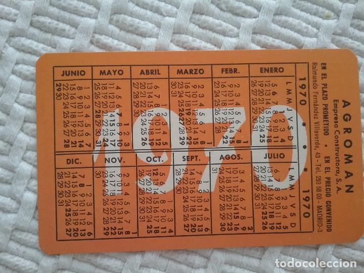 Coleccionismo calendarios: Agrom&aacute;n 1970- 1971 - Foto 1