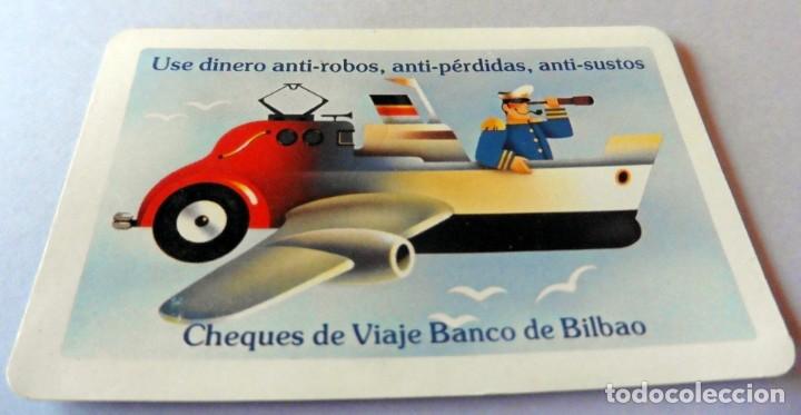 Coleccionismo calendarios: CALENDARIOS DE BOLSILLO FOURNIER - 1981 - CHEQUES BANCO BILBAO - IMPECABLE
