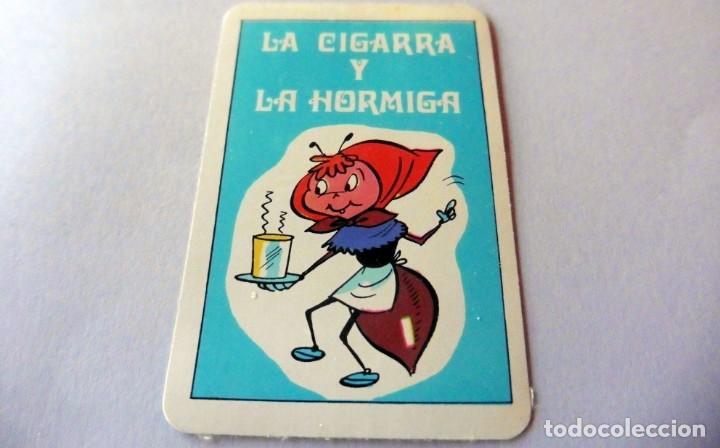 Sammeln von Kalendern: CALENDARIO DE BOLSILLO - 1976 - NAIPES COMAS - LA CIGARRA Y LA HORMIGA