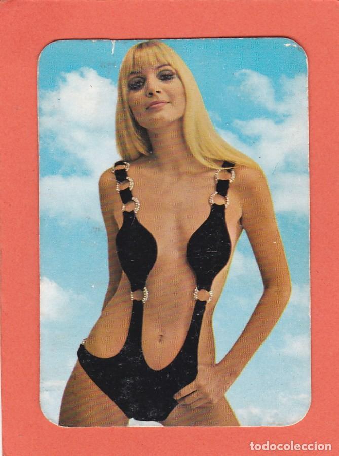 Coleccionismo calendarios: CALENDARIO EROTICO 1974 - CHICA CON TRIKINI NEGRO - DESNUDO FEMENINO
