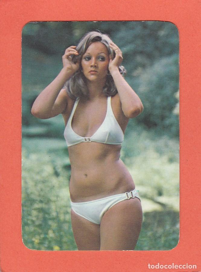 Coleccionismo calendarios: CALENDARIO EROTICO 1975 - CHICA CON BIKINI BLANCO - DESNUDO FEMENINO