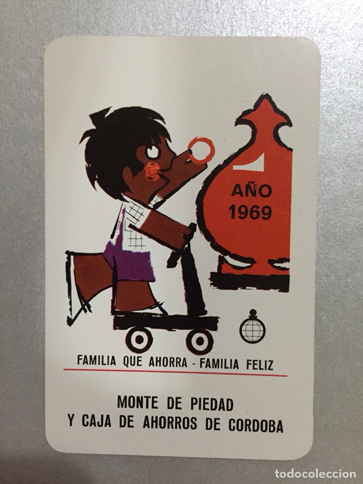 Collectionnisme Calendriers: calendario Fournier cajasur 1969, nuevo