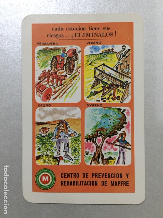 Collezionismo Calendari: calendario Fournier 1971, nuevo
