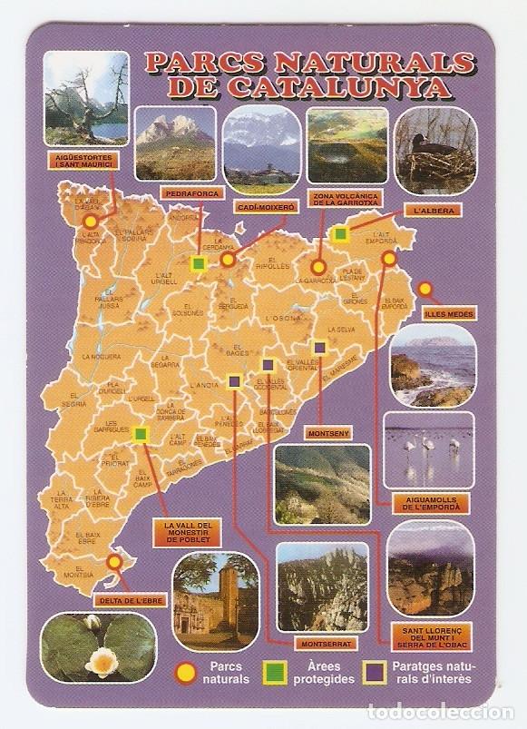 Sammeln von Kalendern: CALENDARIO BOLSILLO DE SERIE A&Ntilde;O 2000 RR 338 PARQUES NATURALES CATALU&Ntilde;A - SIN PUBLICIDAD REVERSO