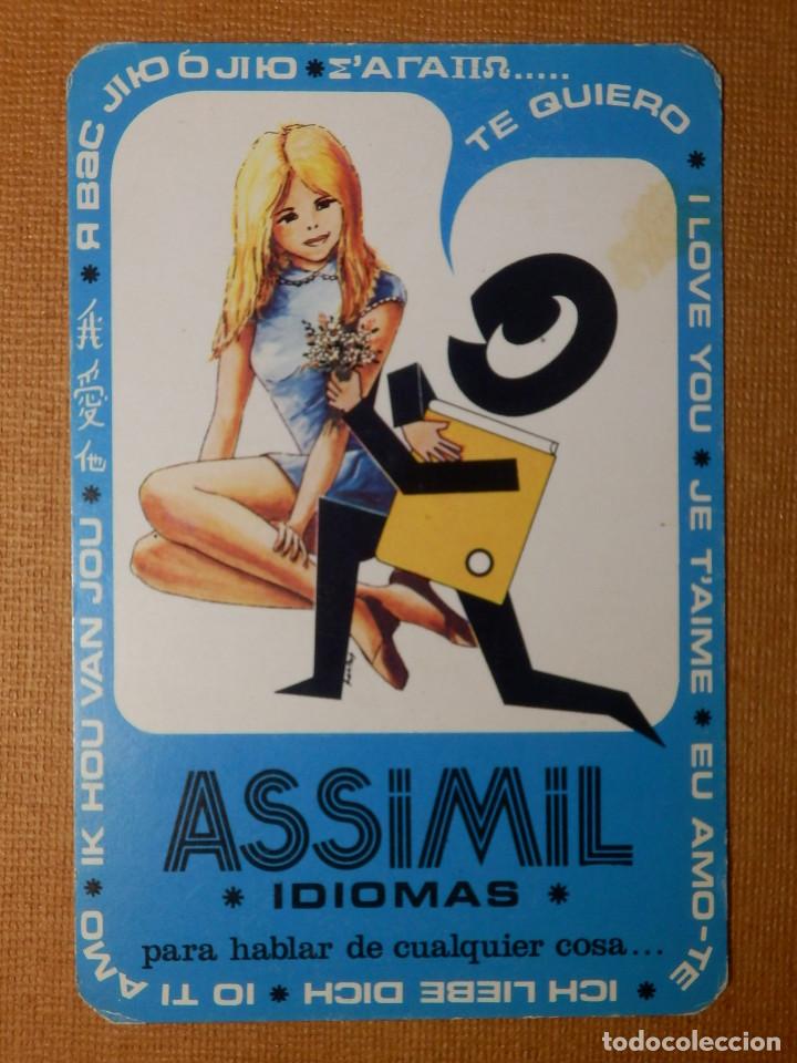 Coleccionismo calendarios: Calendario de Bolsillo - Idiomas Assimil - A&ntilde;o 1973 - - Foto 1