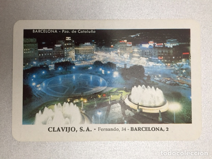 Colecionismo Calend&aacute;rios: calendario Fournier 1971