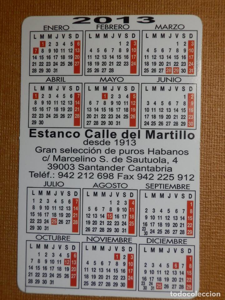Coleccionismo calendarios: CALENDARIO DE BOLSILLO - Estanco del Martillo - Santander - 2013 - Foto 3