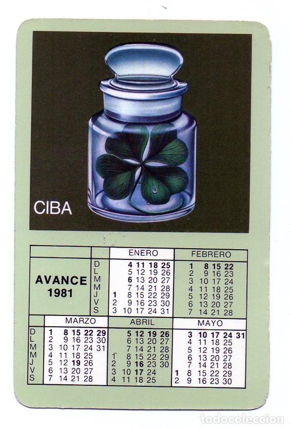 Coleccionismo calendarios: Calendario de Publicidad 1980 - CIBA