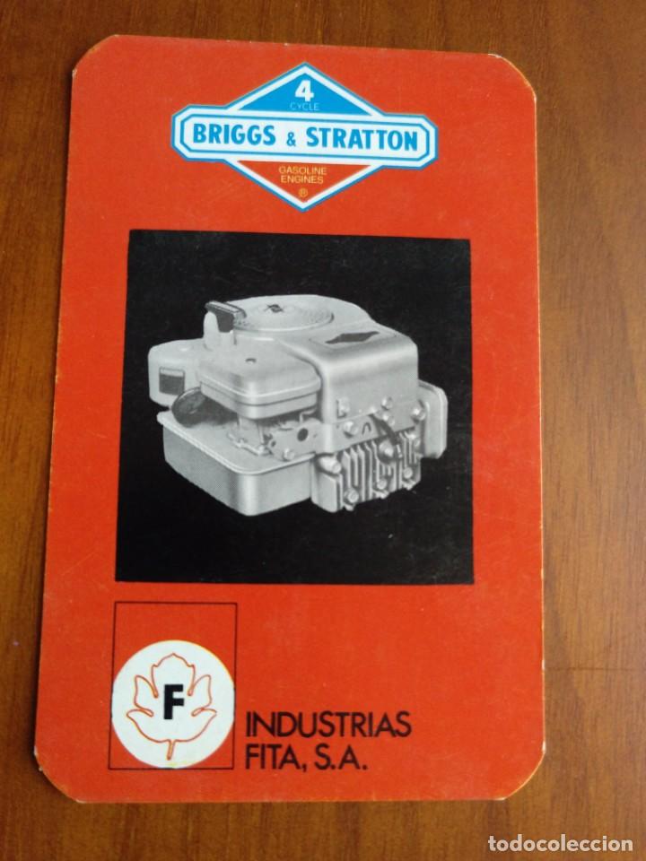 Coleccionismo Calendarios: Calendario briggs & stratton industrias fita 1976