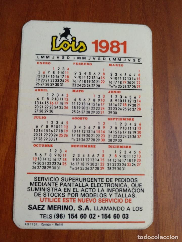 Collectables Calendars: Calendario pegatina lois de 1981