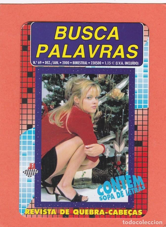 Coleccionismo calendarios: CALENDARIO PORTUGAL 2000 - REVISTA BUSCA PALAVRAS - CHICA RUBIA
