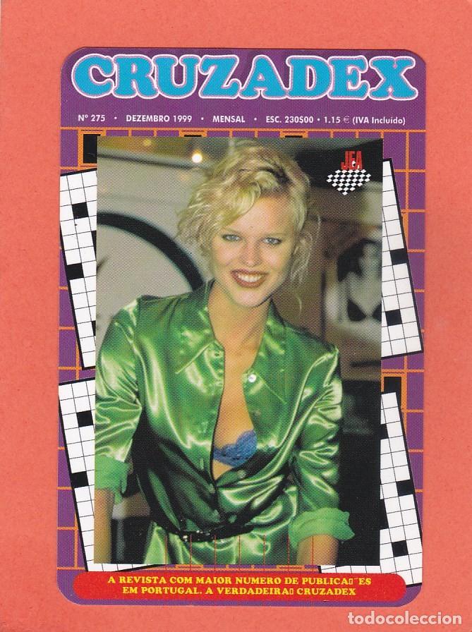 Coleccionismo calendarios: CALENDARIO PORTUGAL 2000 - REVISTA CRUZADEX - CHICA RUBIA