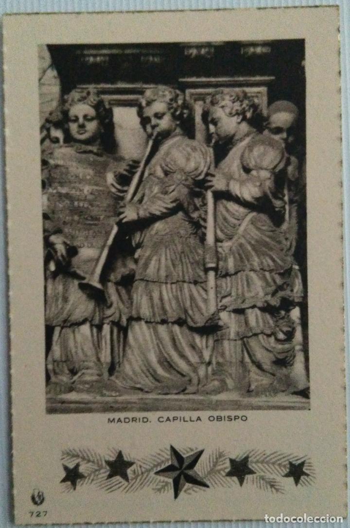 Colecionismo Calend&aacute;rios: Calendario Madrid. Capilla Obispo. A&ntilde;o 1969.