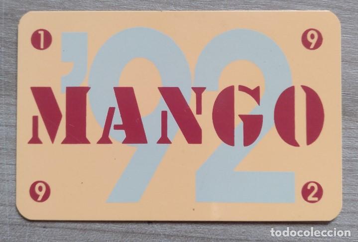 Coleccionismo Calendarios: calendario bolsillo propaganda mango 1992