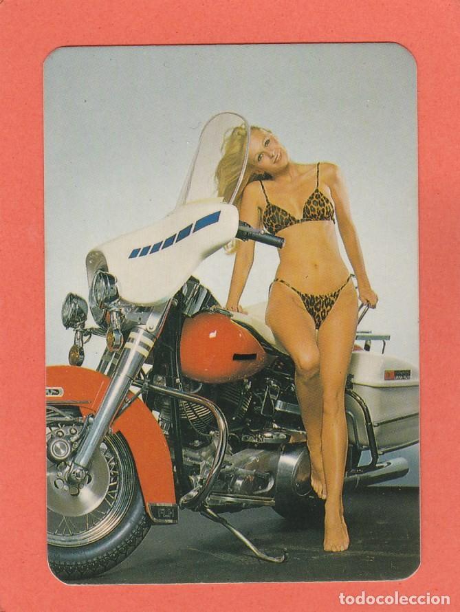 Coleccionismo calendarios: CALENDARIO PORTUGAL 1982 - CHICA CON MOTO