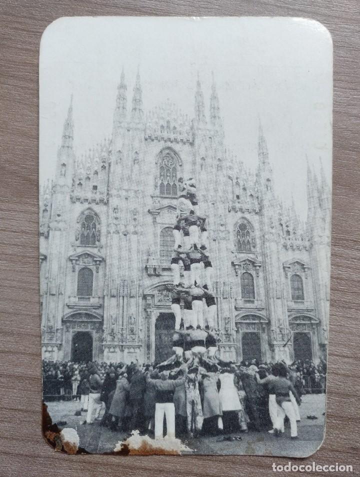 Coleccionismo Calendarios: Calendario castelle de bolsillo 1986 - colla vella chiquets de valls