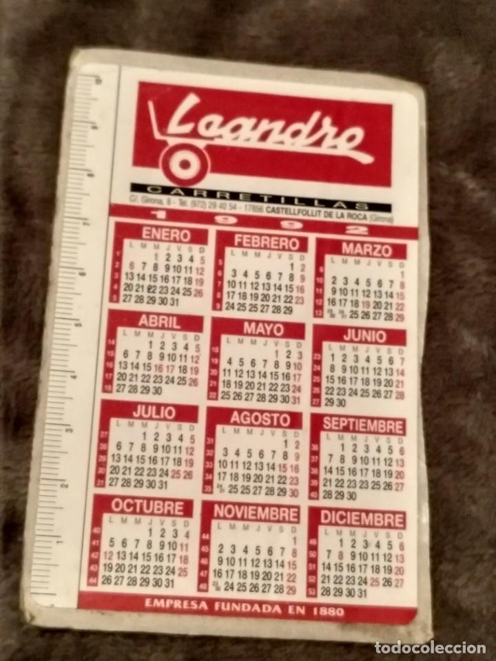 Coleccionismo Calendarios: Calendario adhesivo de 1992