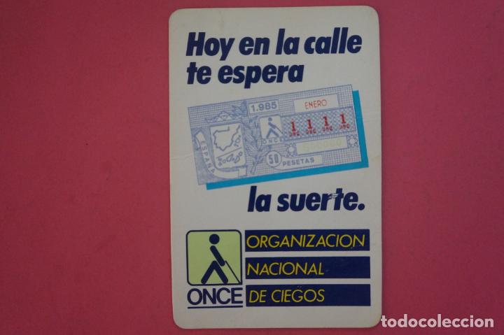 Coleccionismo Calendarios: CALENDARIO DE BOLSILLO CON PUBLICIDAD LOTERIA ONCE A&Ntilde;O 1985 LOTE 10 MIRAR FOTOS