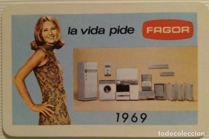 Coleccionismo Calendarios: Fournier 1969. Calendario Fournier de FAGOR. A&ntilde;o 1969.