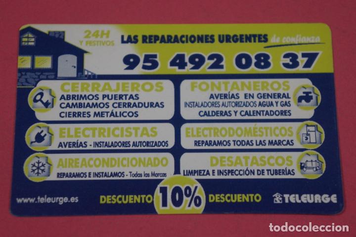 Collectables Calendars: CALENDARIO DE BOLSILLO CON PUBLICIDAD TELEURGE A&Ntilde;O 2005 LOTE 12 MIRAR FOTOS
