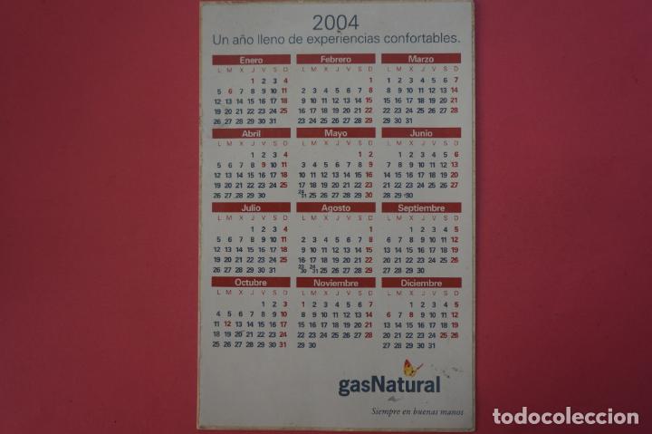 Collectables Calendars: CALENDARIO DE BOLSILLO CON PUBLICIDAD GAS NATURAL A&Ntilde;O 2004 LOTE 12 MIRAR FOTOS