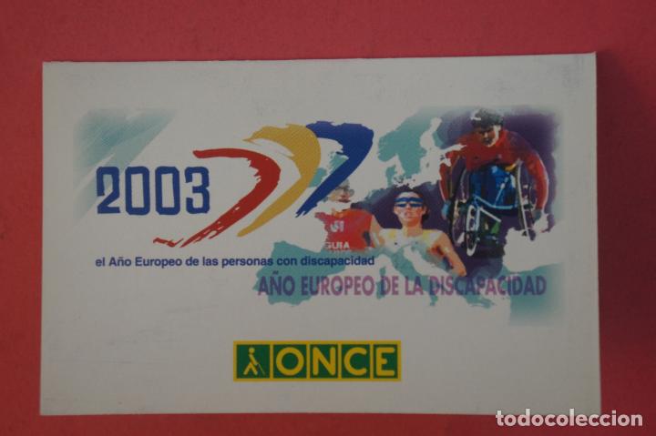 Collectables Calendars: CALENDARIO DE BOLSILLO CON PUBLICIDAD ONCE 2003 LOTE 12 MIRAR FOTOS