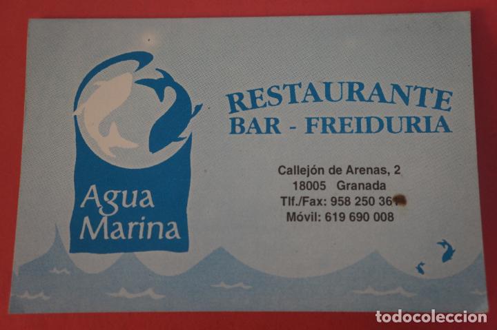 Collectables Calendars: CALENDARIO DE BOLSILLO CON PUBLICIDAD RESTAURANTE AGUA MARINA 2003 LOTE 12 MIRAR FOTOS