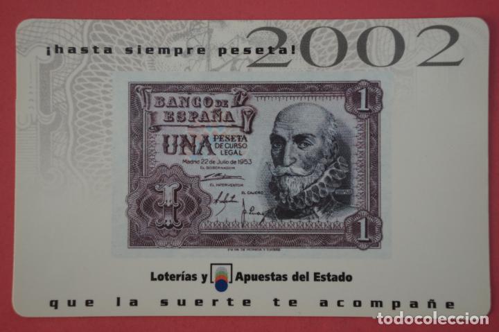 Collectables Calendars: CALENDARIO DE BOLSILLO CON PUBLICIDAD LOTERIAS 2002 LOTE 12 MIRAR FOTOS