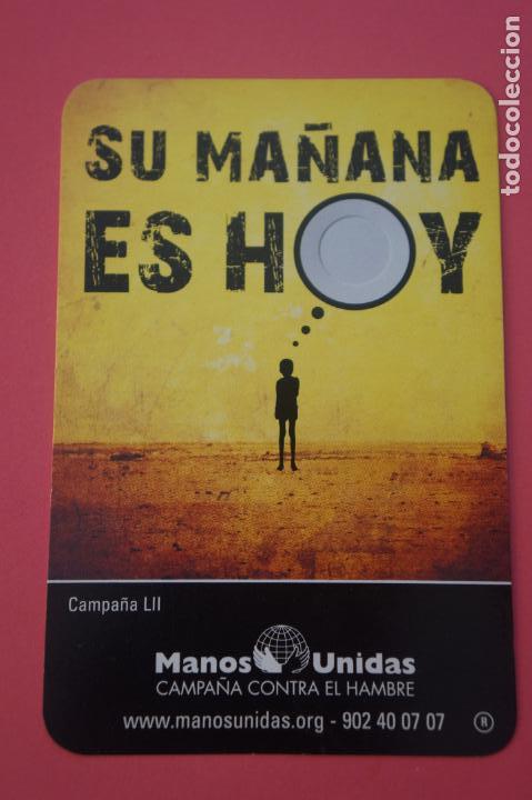 Collectables Calendars: CALENDARIO DE BOLSILLO CON PUBLICIDAD MANOS UNIDAS A&Ntilde;O 2011 LOTE 12 MIRAR FOTOS