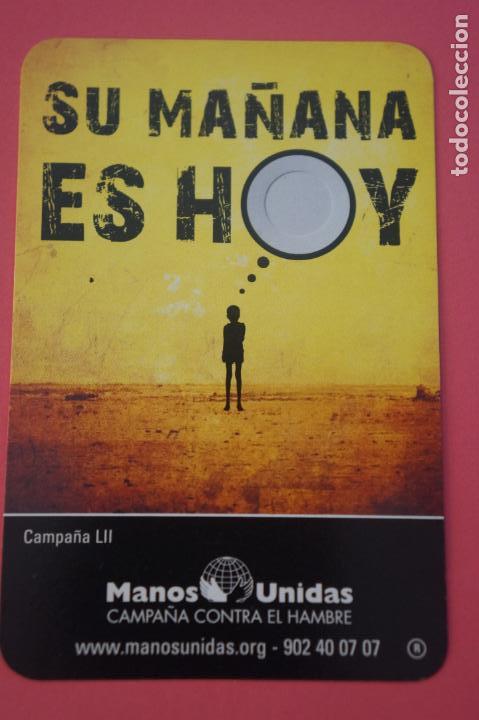 Collectables Calendars: CALENDARIO DE BOLSILLO CON PUBLICIDAD MANOS UNIDAS A&Ntilde;O 2011 LOTE 12 MIRAR FOTOS