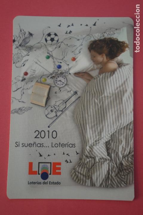 Collectables Calendars: CALENDARIO DE BOLSILLO CON PUBLICIDAD LOTERIAS DEL ESTADO A&Ntilde;O 2010 LOTE 12 MIRAR FOTOS