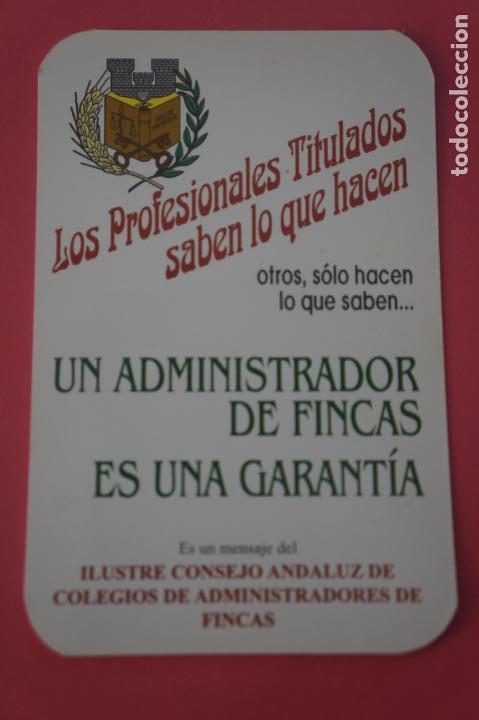 Collectionnisme Calendriers: CALENDARIO DE BOLSILLO CON PUBLICIDAD ADMINISTRADOR DE FINCAS A&Ntilde;O 2008 LOTE 12 MIRAR FOTOS