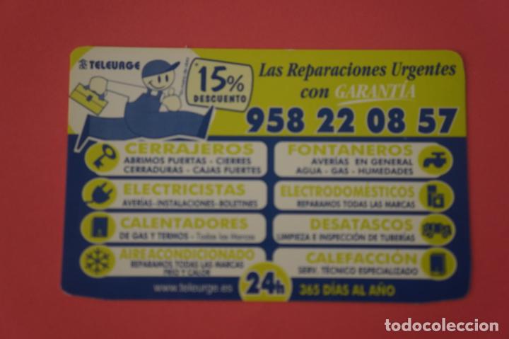 Coleccionismo Calendarios: CALENDARIO DE BOLSILLO CON PUBLICIDAD TELEURGE A&Ntilde;O 2008 LOTE 12 MIRAR FOTOS