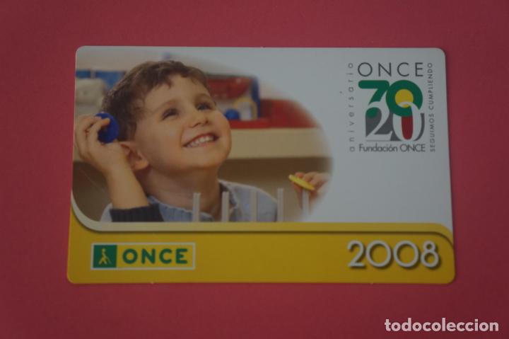 Coleccionismo Calendarios: CALENDARIO DE BOLSILLO CON PUBLICIDAD ONCE A&Ntilde;O 2008 LOTE 12 MIRAR FOTOS