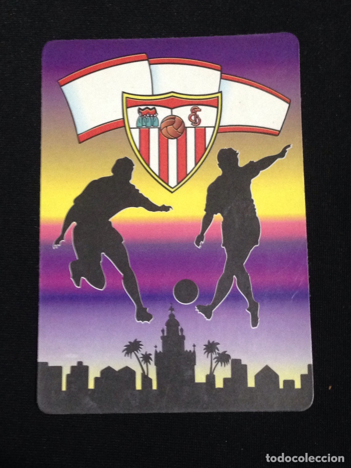 Coleccionismo Calendarios: Calendario de bolsillo,Sevilla C.F. A&ntilde;o 1998.