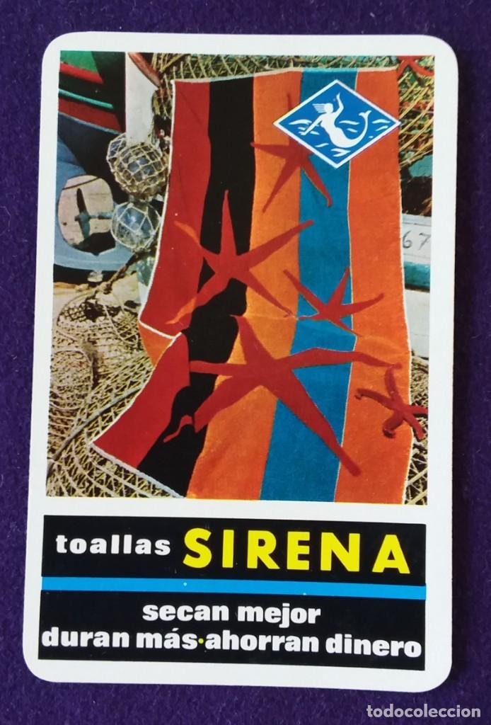 Coleccionismo calendarios: CALENDARIO FOURNIER. TOALLAS SIRENA. 1966