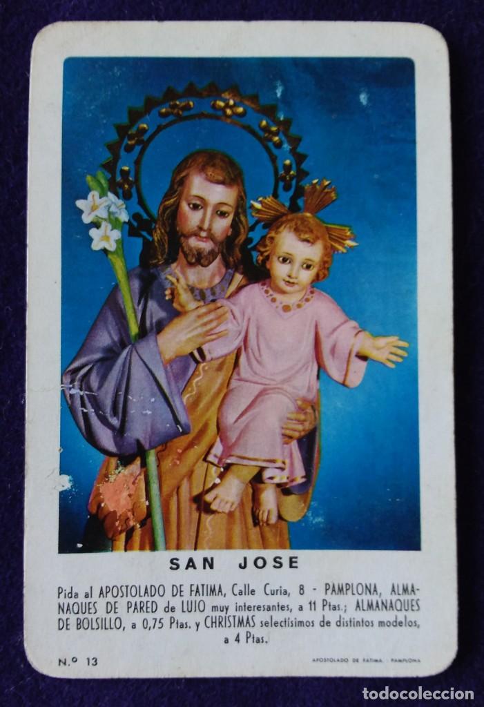 Coleccionismo calendarios: CALENDARIO FOURNIER. SAN JOSE. 1965