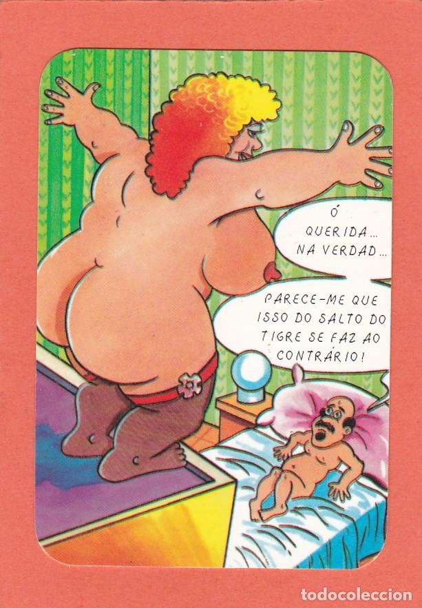 Coleccionismo calendarios: CALENDARIO PORTUGAL 1992 - HUMOR EROTICO