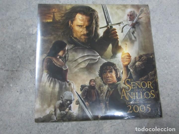 Coleccionismo calendarios: Calendario 16 Meses El Se&ntilde;or de los Anillos. A&ntilde;o 2005 .Precintado. Nuevo.