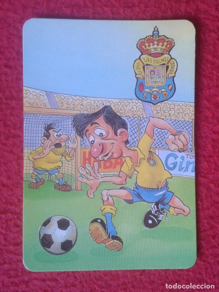 Coleccionismo calendarios: CALENDARIO DE BOLSILLO CALENDAR F&Uacute;TBOL FOOTBALL SPAIN 2001 UNI&Oacute;N DEPORTIVA LAS PALMAS CANARIAS VER F