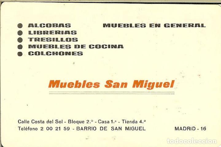 Coleccionismo Calendarios: CALENDARIO PUBLICITARIO - 1970 - MUEBLES SAN MIGUEL