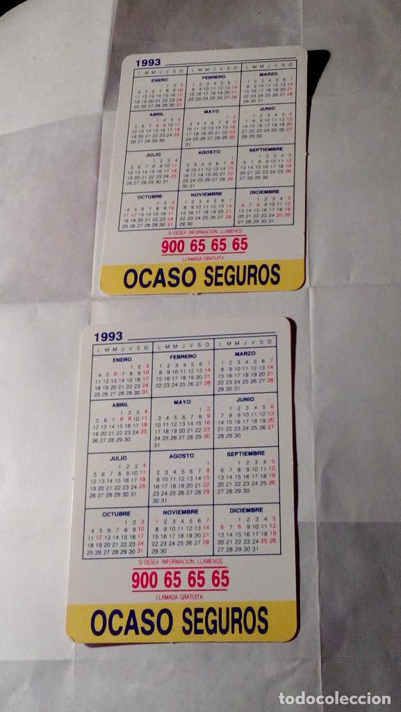 Coleccionismo calendarios: CALENDARIOS DE EL OCASO  DE  1993 - Foto 2