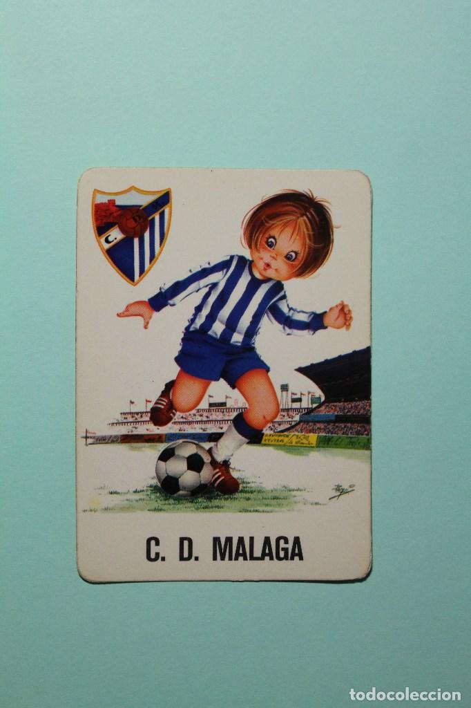 Coleccionismo Calendarios: CALENDARIO DE FUTBOL. CLUB DEPORTIVO MALAGA. A&Ntilde;O 1974. NUMERO 235.