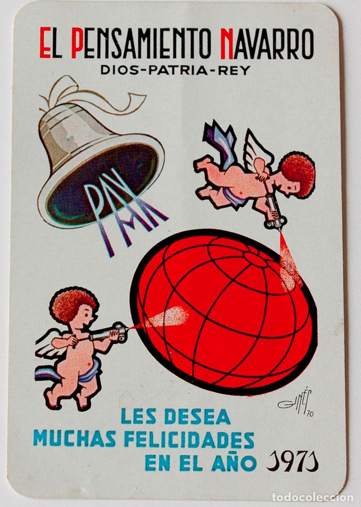 Coleccionismo Calendarios: CALENDARIO 1971. EL PENSAMIENTO NAVARRO