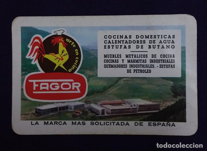 Coleccionismo calendarios: CALENDARIO FOURNIER. FAGOR. 1963