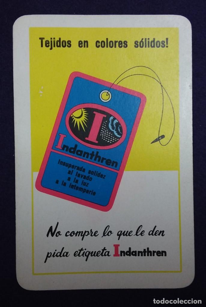Coleccionismo calendarios: CALENDARIO FOURNIER. INDANTHREN. 1963
