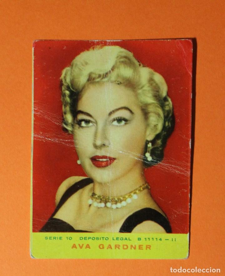 Coleccionismo Calendarios: CALENDARIO DE CINE. A&Ntilde;O 1961. SERIE 10.  AVA GARDNER.