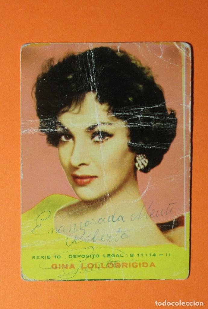 Collectables Calendars: CALENDARIO DE CINE. A&Ntilde;O 1961. SERIE 10. GINA LOLLOBRIGIDA.